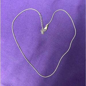 ZALES 💕16 iNCH STERLiNG SiLVER CHAiN - 2 MM - WEEKEND DEALS🥳